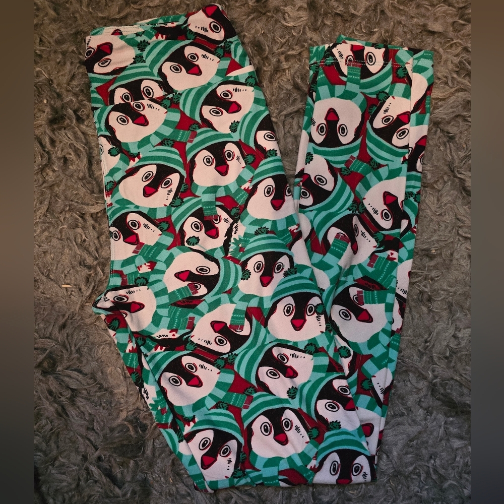 Penguin Print Leggings